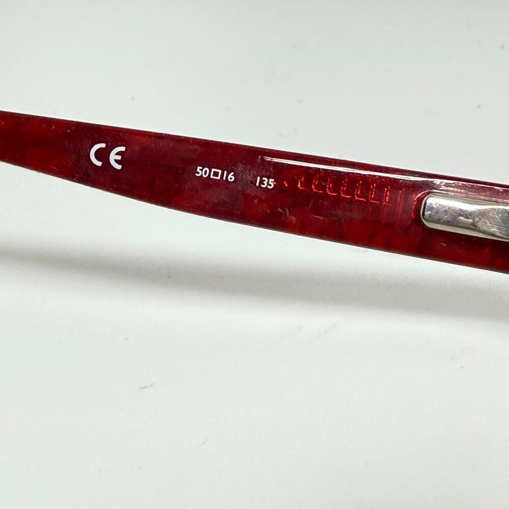 Nine West Eyeglasses Frames Red NW5038‎ 615 Full rim H18655 - Picture 5 of 7